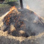 風が強いと炎が出ます